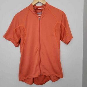 Novara Cycling Jersey Men Small Orange Full Zip S